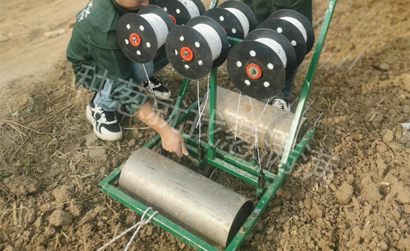 機械播種